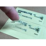10ml Vial Medicine Bottle Label Clear Transparent PVC With UV Printing for sale