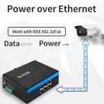 6 Port Gigabit PoE Switch Unmanaged DC48V Input Ouuput Unmanaged IP40 Grade