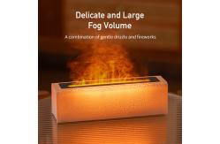 China Lava Rainbow Flame Aroma Diffuser USB Powered Home Atmosphere Light supplier