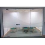 OEM 0.1mm Vinyl Frosted Window sticker Film with Permanent Adhesive for sale