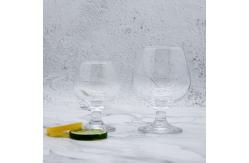 China Thick Stem Wine Brandy Glass Mini Shot Goblet OEM supplier