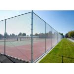 Electric Galvanized Wire Diamond Chain Link Fence 60mm X 60mm Hole for sale