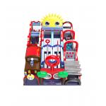 Colorful Playground: Trains, Slides Under a Sunny Sky for sale