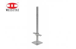 China 32mm Solid Adjustable Scaffolding Jack Base supplier