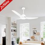 Remote Control Plastic Ceiling Fan With Integrated 18 Watt LED Light