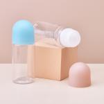 Empty Custom 50ML Roll On Deodorant Container Clear PET for sale