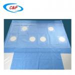 EO Sterile Single Angiography Drapes In Surgery Waterproof OEM for sale