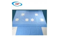 China Blue Sterile Angiography Drape Pack Kit SMS PP Non woven Fabric supplier