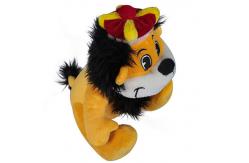 China Eco Friendly Lion Plush Toy , Adorable Lion Stuffed Animal Easy Cleaning supplier