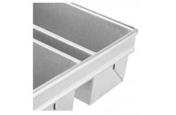 China                  Rk Bakeware Manufacturer China-Nonstick 4 Straps Rye Bread Pan Form              supplier