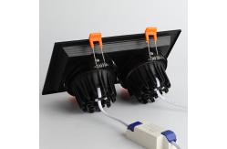 China 14w Rectangular Led Downlight , Embedded Spotlight supplier