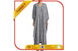 China Animal-Print Chiffon Caftan supplier