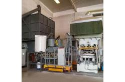China 4 Way Entry Recycled Compression Molded Wood Pallet Machine supplier