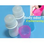 Black HDPE Roll On Oil Bottles 30ml Empty Roll On Deodorant Containers