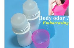 China Black Plastic Roll On Bottle 50ml Rolling Perfume Bottle Plastic supplier