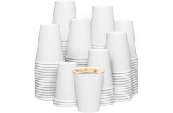 China 8oz 12oz 14oz Paper Coffee Cup Disposable Flexo Printing For Hot Drink supplier