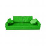 ‎Machine Wash Green 10PCS Kids Play Couch Sofa 14KG For Toddlers for sale