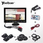 Night Vision Car Reversing Aid System 7 Inch TFT LCD Monitor With Touch Screen for sale