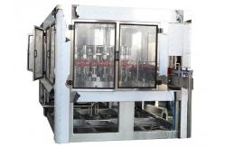 China PE HDPE Bottle Hot Filling Machine With Aluminum Foil Sealing Machine supplier
