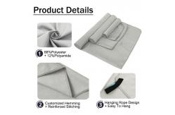 China Quick Dry Fitness Sports microfiber gym towels Custom supplier