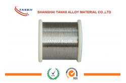 China 0.132mm Bright Silver Nicr Alloy Strip Karma Resistance For Heating Cable supplier