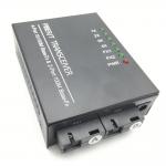 1000 Mbps Fiber Optic Transceiver Media conversion STP Supporting AC 220V for sale