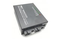 China 1000 Mbps Fiber Optic Transceiver Media conversion STP Supporting AC 220V supplier