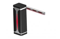 China Speed Adjustable 24VDC Motor Boom Barrier Gate 200W Parking Lot supplier