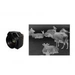 Manual Focus 640x512 Resolution Microbolometer Uncooled Thermal Imaging Module