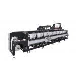 High Speed Automatic 8 Color Flexo Roll To Roll Sticker Lable Printing Machine With Video Camera for sale