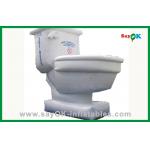 Closestool Shape Fireproof Custom Inflatable Products Sign For Promotion for sale