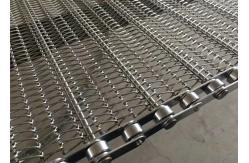 China Conveying And Drying Food Chain Mesh Conveyor Belt ， Construction supplier