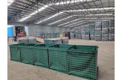China Heavy Galvanized Coated Wire Mesh Gabion Bastions Defensive Barrier System supplier