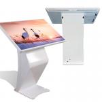 350cd/m² Brightness Touch Screen Kiosk Indoor 49'' Free Standing LED Backlight