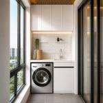 60 X 40 X 30 Cm Stainless Steel Balcony Cabinet Easy To Clean Corrosion Resistant Storage Cabinet Suitable for Balcony for sale