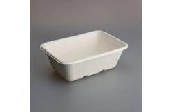 China Eco Friendly Compostable 750ml Sugarcane Bagasse Take Out Containers With Lid supplier