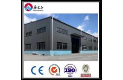 China Wind Resistant Industrial Prefab Buildings Steel Structure Aluminum Alloy Window supplier