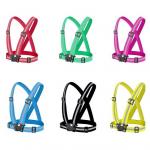 100% Polyester High Visibility Strap Vest 120g/M2 Solid Knitted Fabric for sale