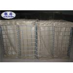 Brown Galfan Coated Defensive Barrier / Flood Bastion Barrier System for sale