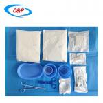 Medical Supplies Nonwoven Disposable Blue Ophthalmology Pack Kit for Ophthalmic Surgeries for sale