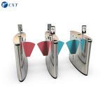 Airport Flap Barrier Gate 550mm Passage Width 201 Stainless Steel For Outdoor 120TY for sale
