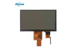China 7 Inch LCD Display Module 400 Cd/M2 TFT LCD Touch Screen 800x480 supplier