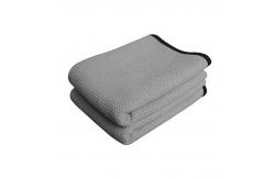China Custom Size Waffle Weave Golf Towel Logo Embroidered supplier