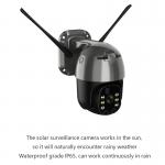 Outdoor Intercom 4W 18650 Battery PTZ WIFI Camera 2MP for sale