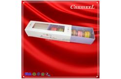 China 6in1 23cm Length Macaron Window Box Empty Valentines Chocolate Box supplier