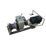 Stringing Wire Powered High Speed Winch Cylindrical Shape Steel Rope Coming for sale