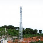 Electric Steel Structure 25m Guyed Lattice Tower for sale