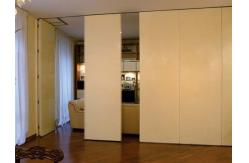 China Sound Proofing Hotel Folding Partition Walls With Rails And Rollers supplier
