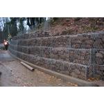 Durable Wire Basket Retaining Wall Heavy Zinc Coated 2m X 1m X 1m for sale