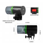 Vacation Timer Aquarium Automatic Feeder For Electric Adjustable Fish Food Dispenser